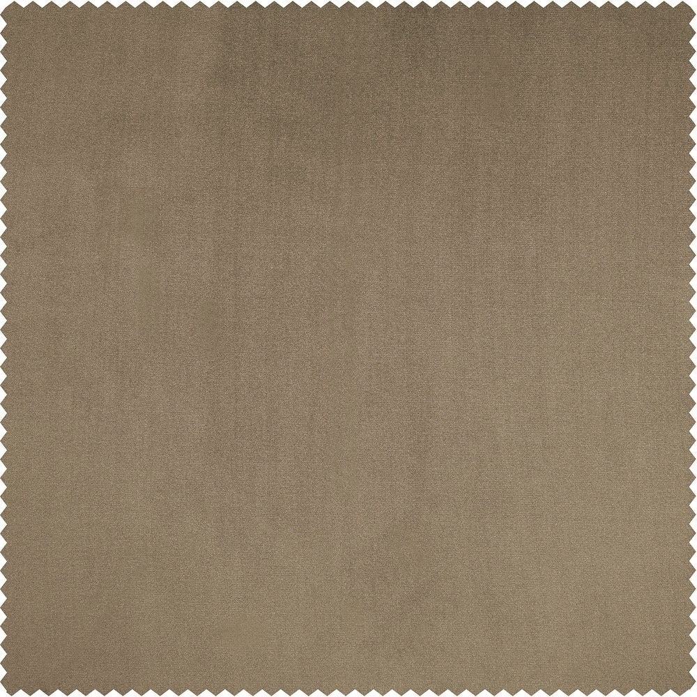 Exclusive Fabrics Plush Velvet Room Darkening Curtain (1 Panel)