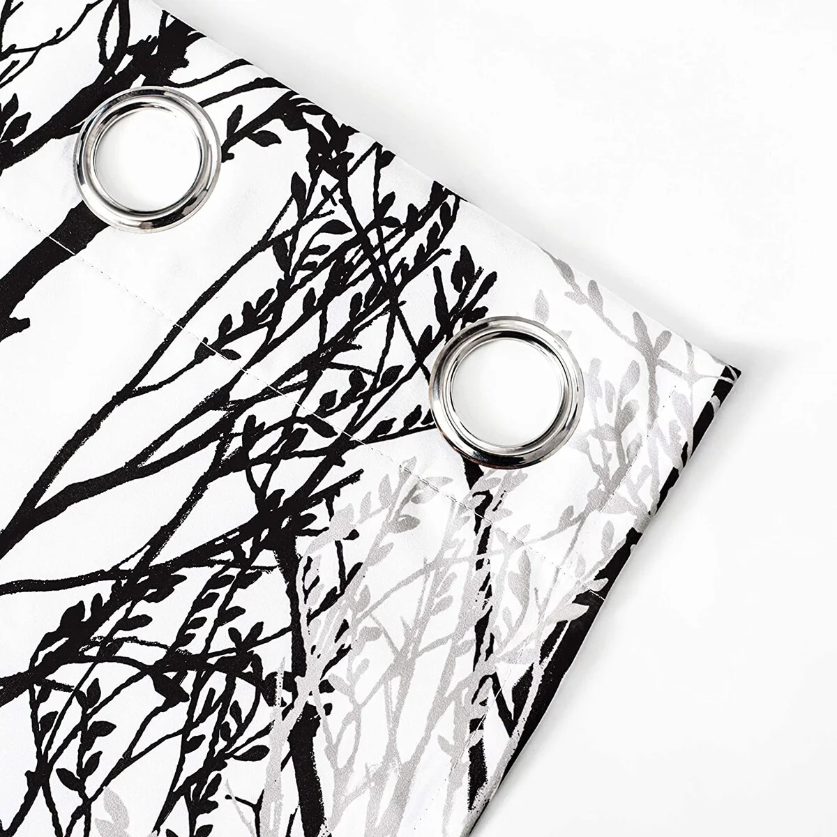 Tree Branch Grommet Window Curtain Panel