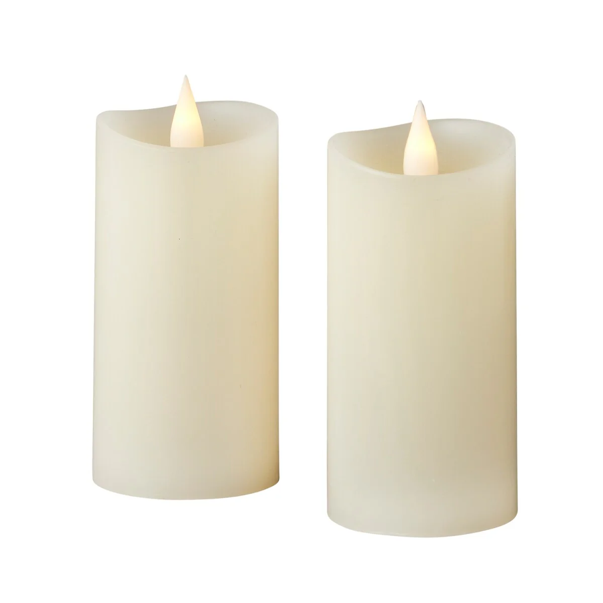 Classic Motion Flameless Candle 2x4 Set of 2 - Ivory