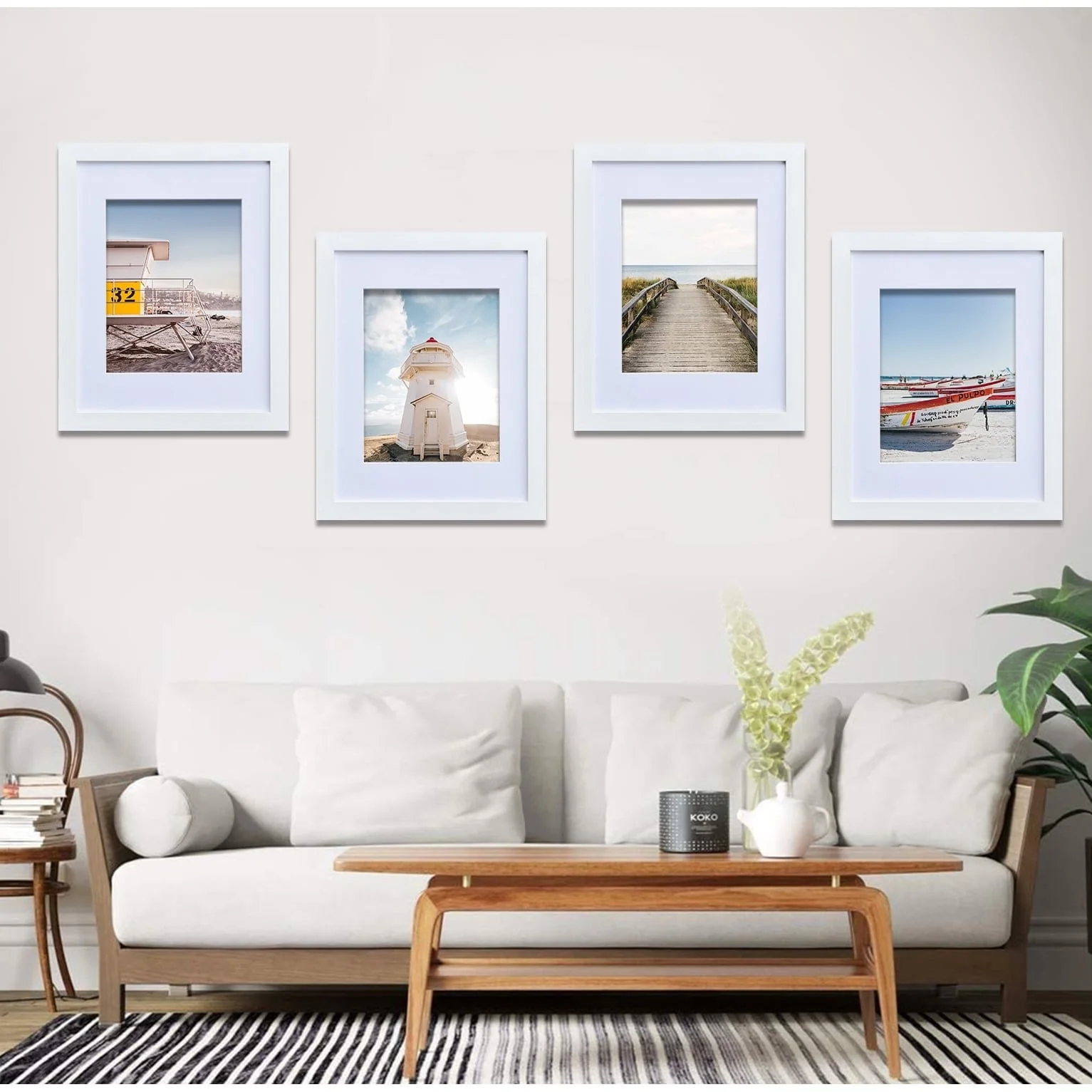 11x14 Inch Wood Picture Frame - Set of 4 (Set of 4)