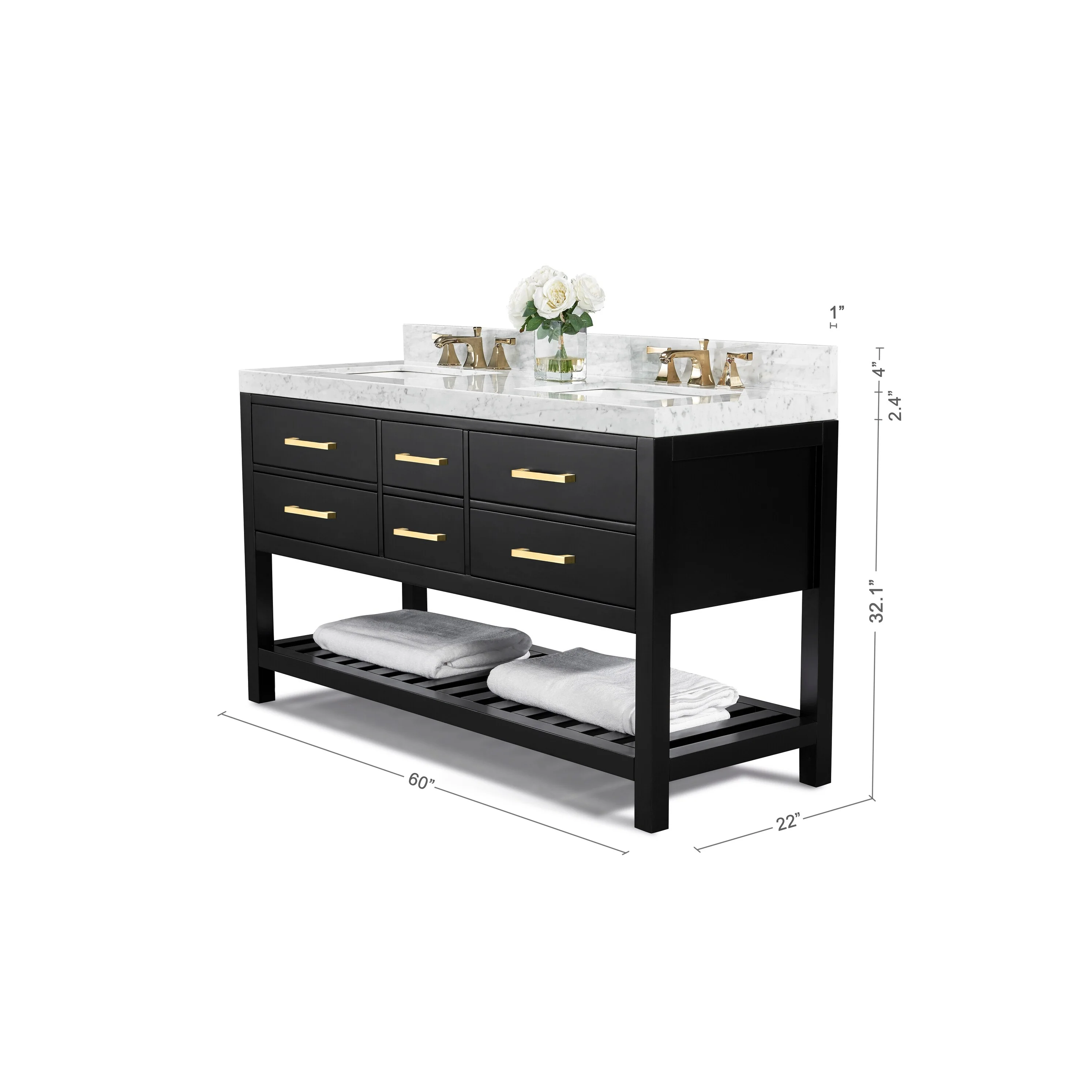 Ancerre Designs Elizabeth Bathroom Vanity Set