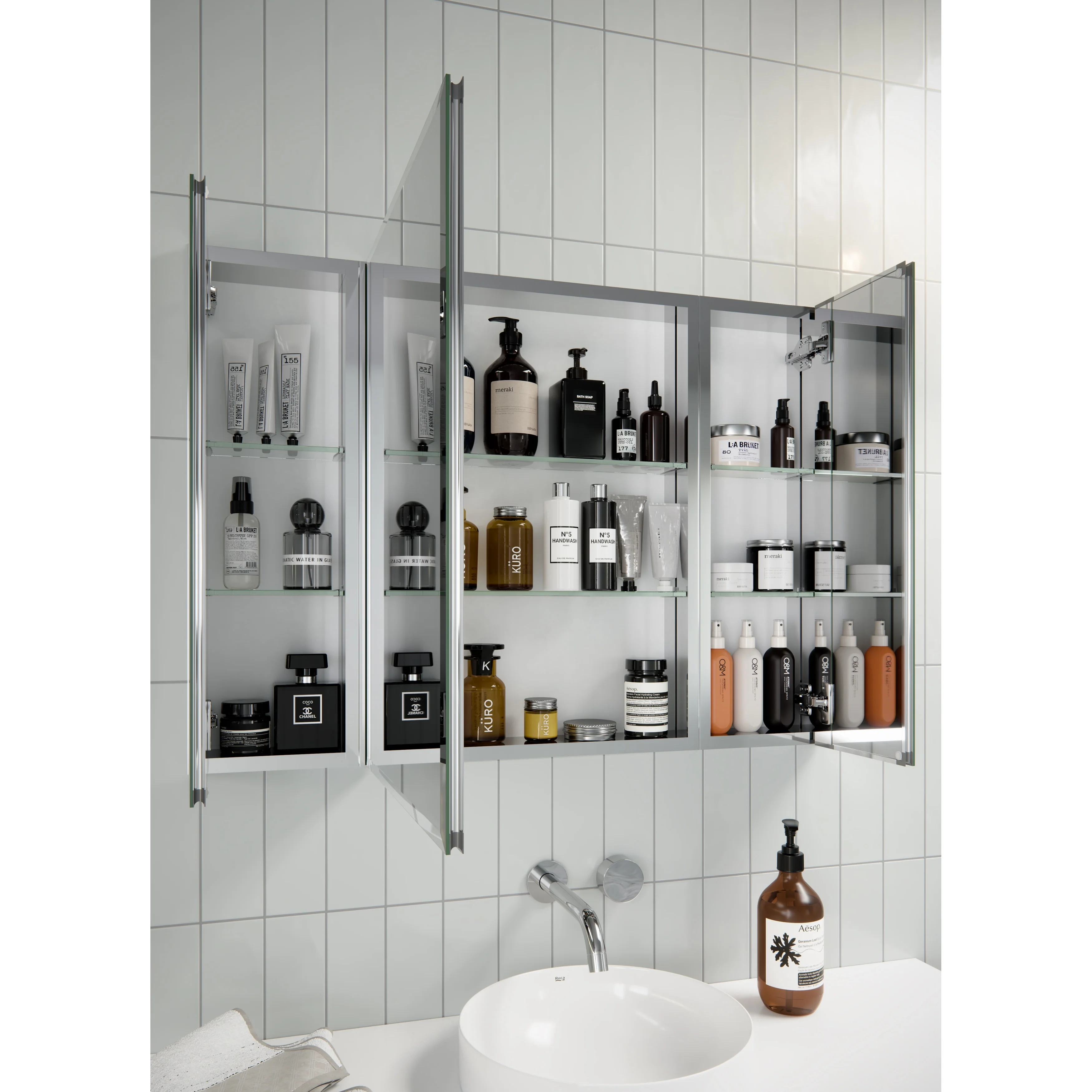 Aluminum Medicine Cabinet