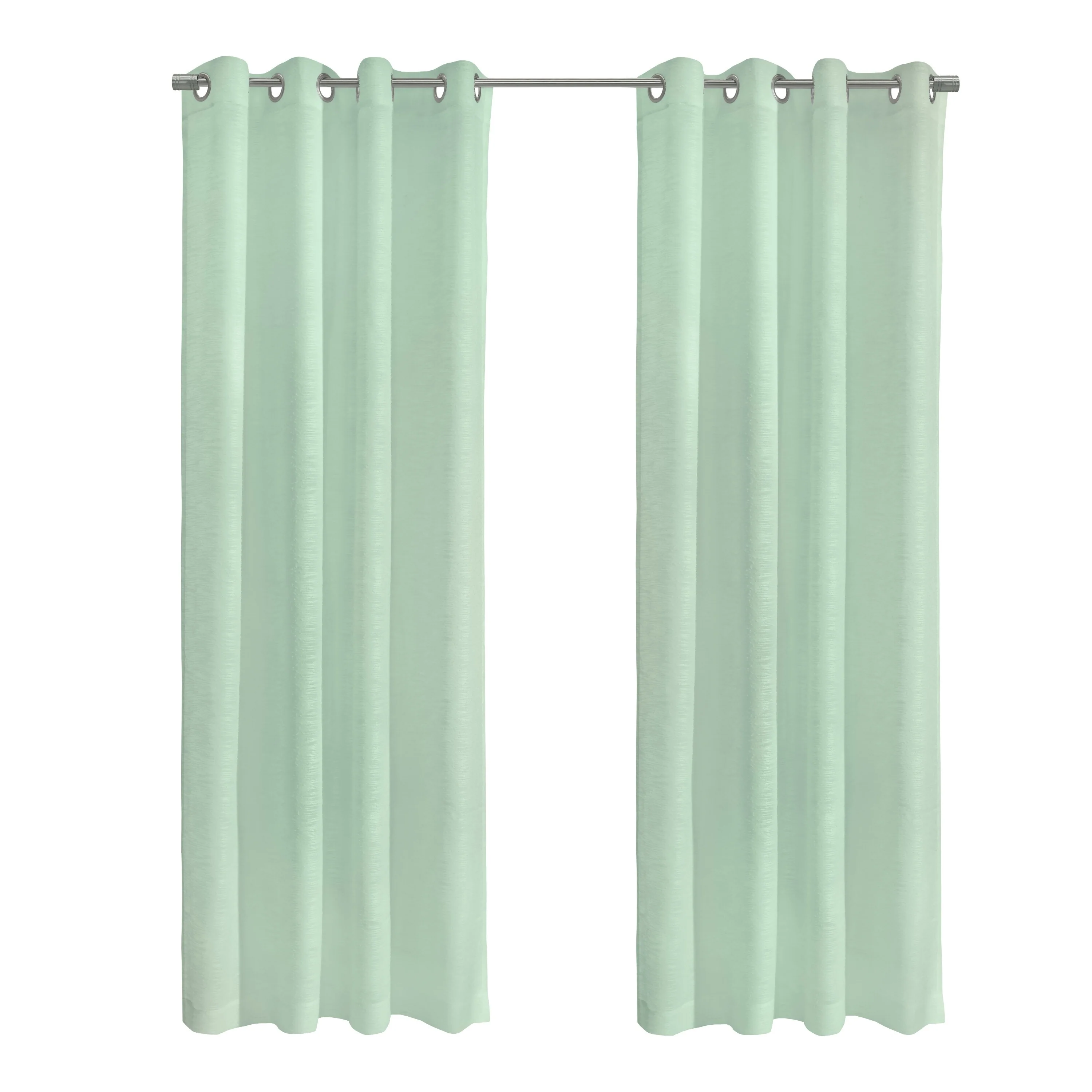Boucle Sheer Grommet Curtain Panel