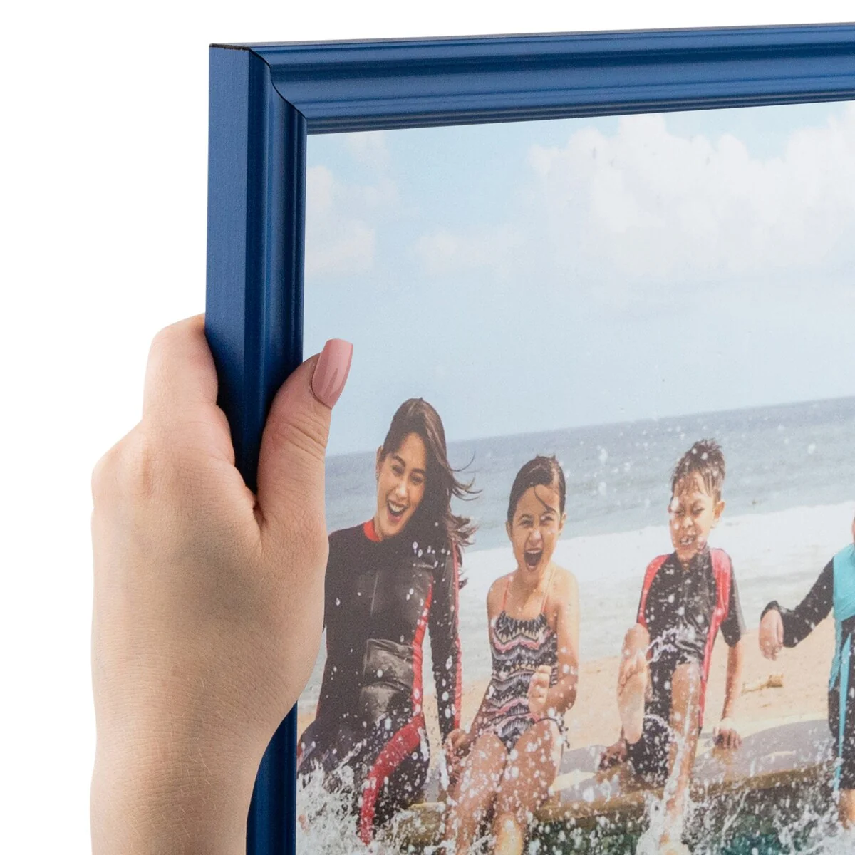 ArtToFrames Classic Waves 12x12 Inch Picture Frame, 1.00 Inch Wood Poster Frame Available in Multiple Colors (60823-12x12)