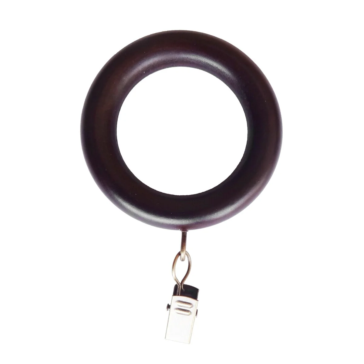 Mix & Match Wood Curtain Rings (7-Pack)