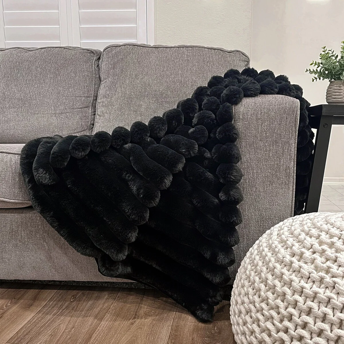 The Mood Channel FauxFur Throw