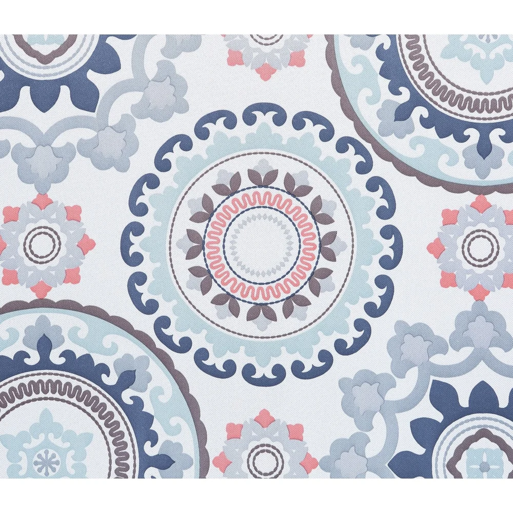 Sun Zero Nepal Global Print Blackout Grommet Curtain Panel, Single Panel