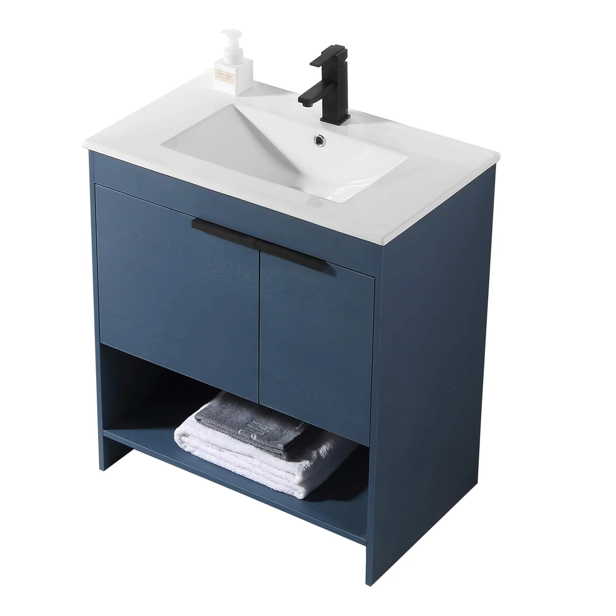 Fine Fixtures Phoenix Bathroom Vanity with Sink - Full Assembly Required