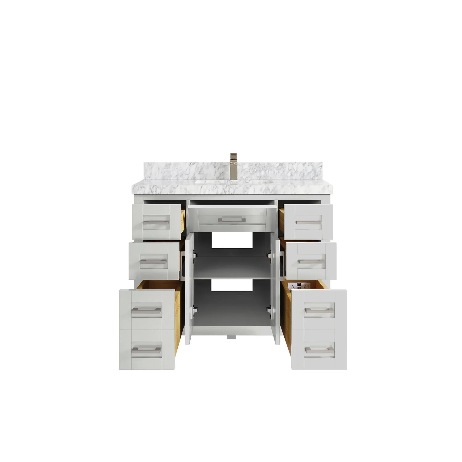 Willow Collections 42 in. W x 22 in. D Cambridge Single Sink Bathroom Vanity with Countertop