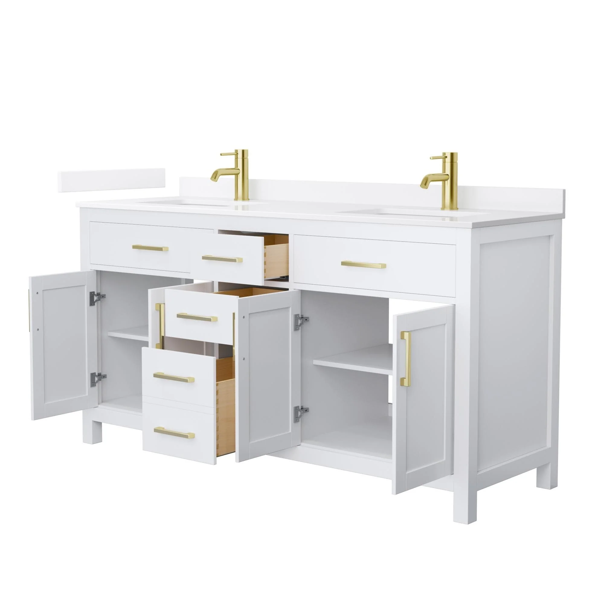 Wyndham Collection WCG2424-66D-QTZ-UNSMXX Beckett 66