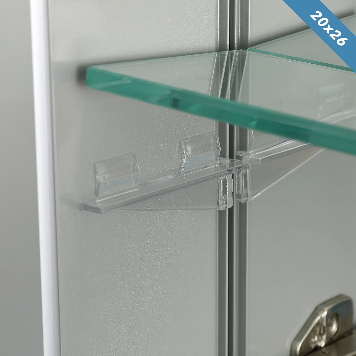 Frameless Aluminum Bathroom Mirror Medicine Cabinet