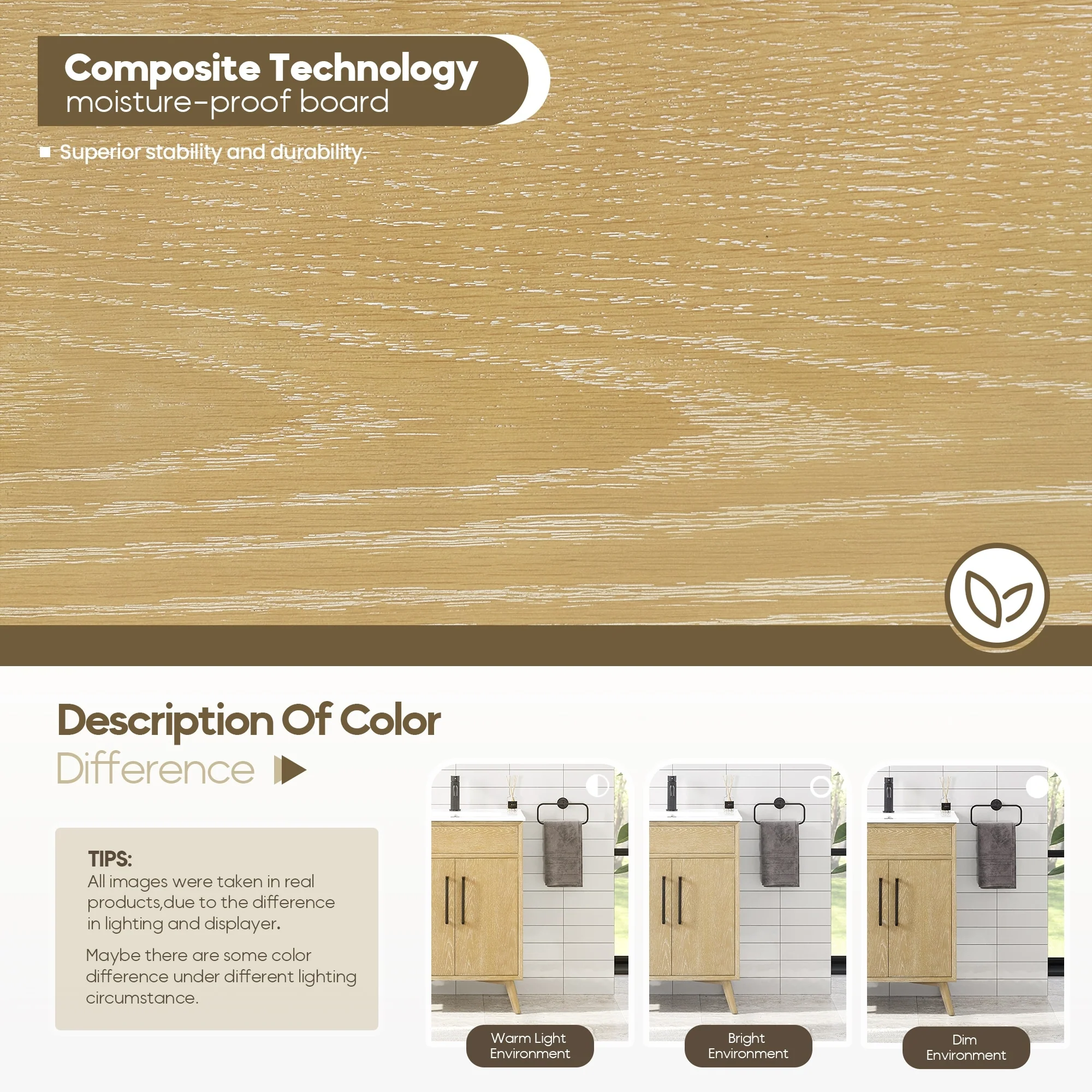 Delhi Bath Vanity with White Ceramic Basin Top without Mirror