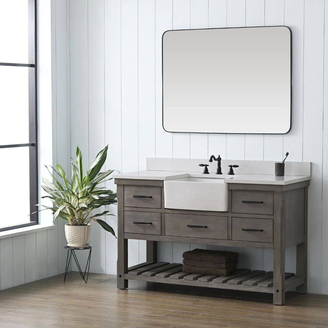 Sudio Design Bathroom Vanity Wesley Weathered Collection.