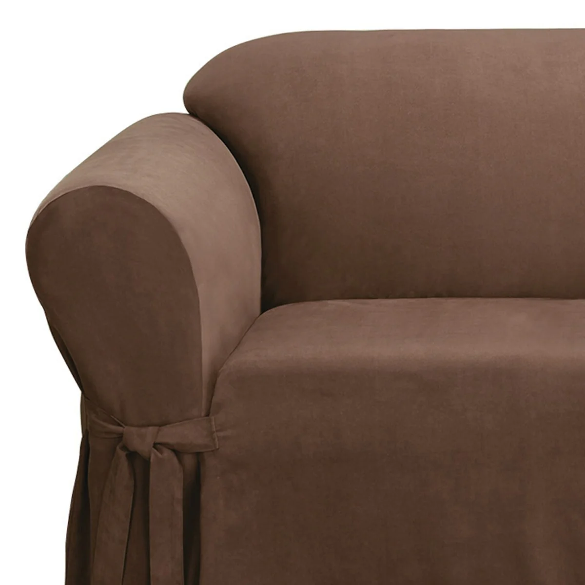 SureFit Soft Suede 1 Piece Sofa Slipcover