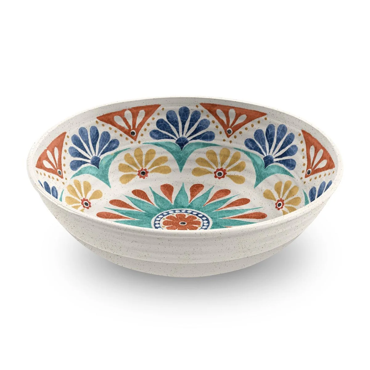 Abode Homewares by TarHong Desert Rio Serve Bowl,Merge,12.6