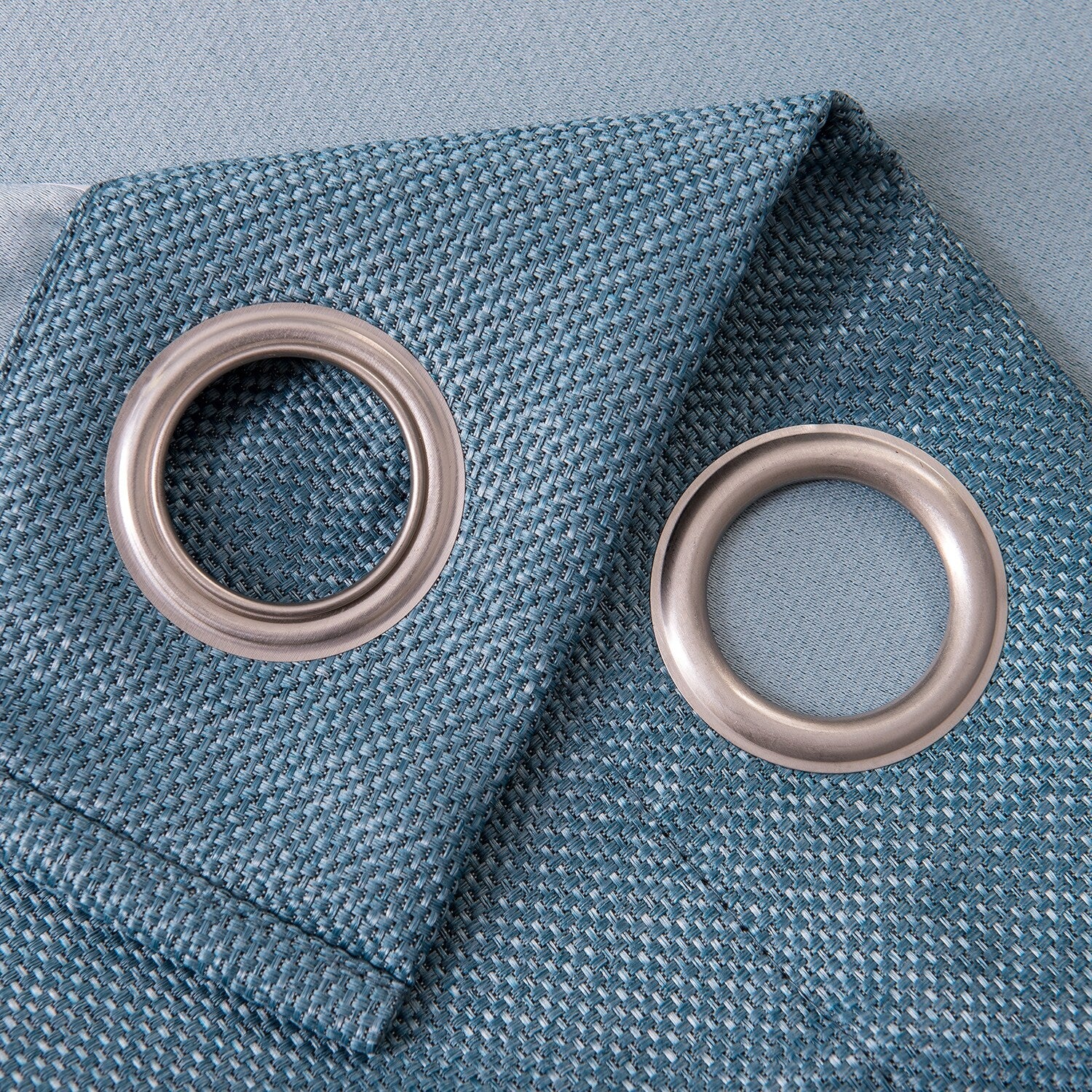 Lucas Textured Jacquard Blackout Window Curtain Panel