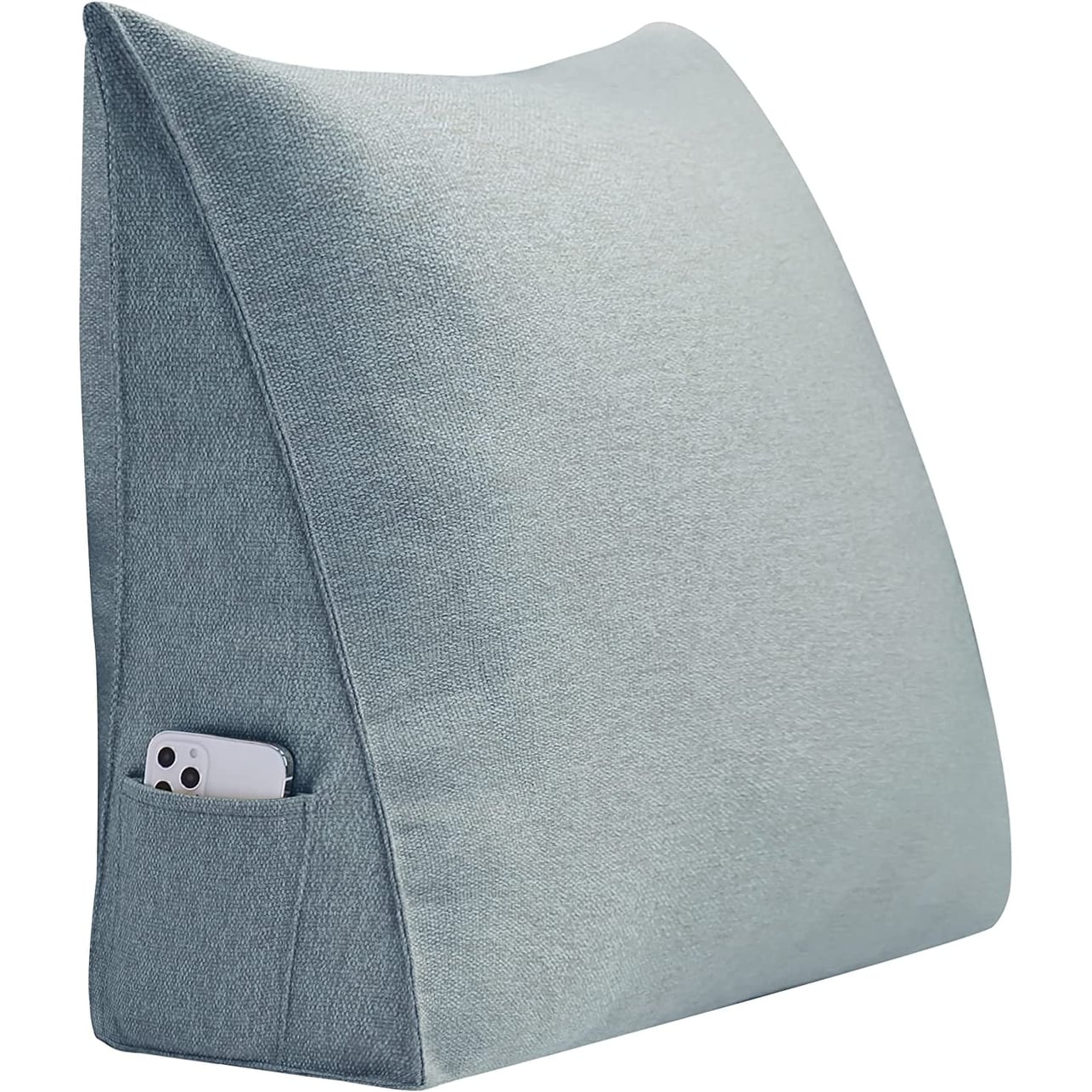 WOWMAX Bed Rest Wedge Reading Pillow Sofa Daybed Triangle Cushion 24