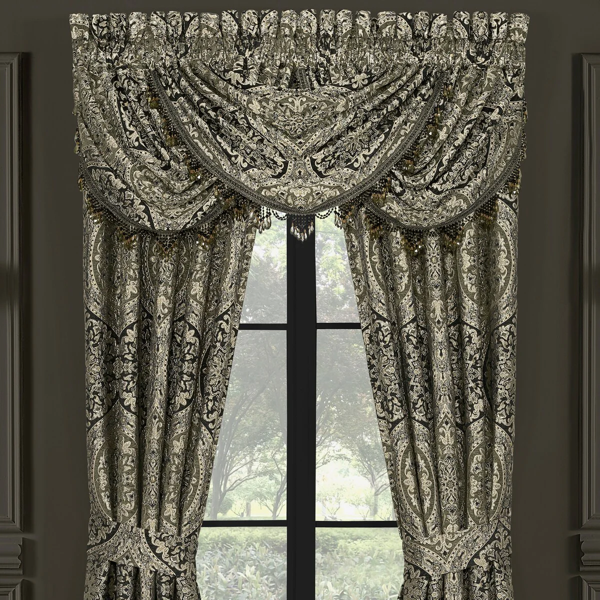 J. Queen New York Terra Window Waterfall Valance
