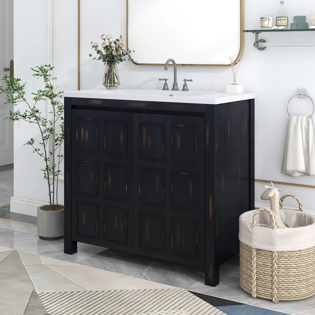 Bathroom Storage Vanity Cabinet