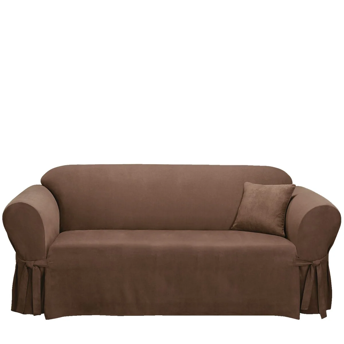 SureFit Soft Suede 1 Piece Sofa Slipcover