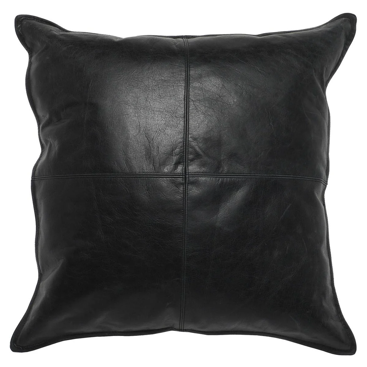 Strick & Bolton Lindi Leather 22-inch Throw Pillow