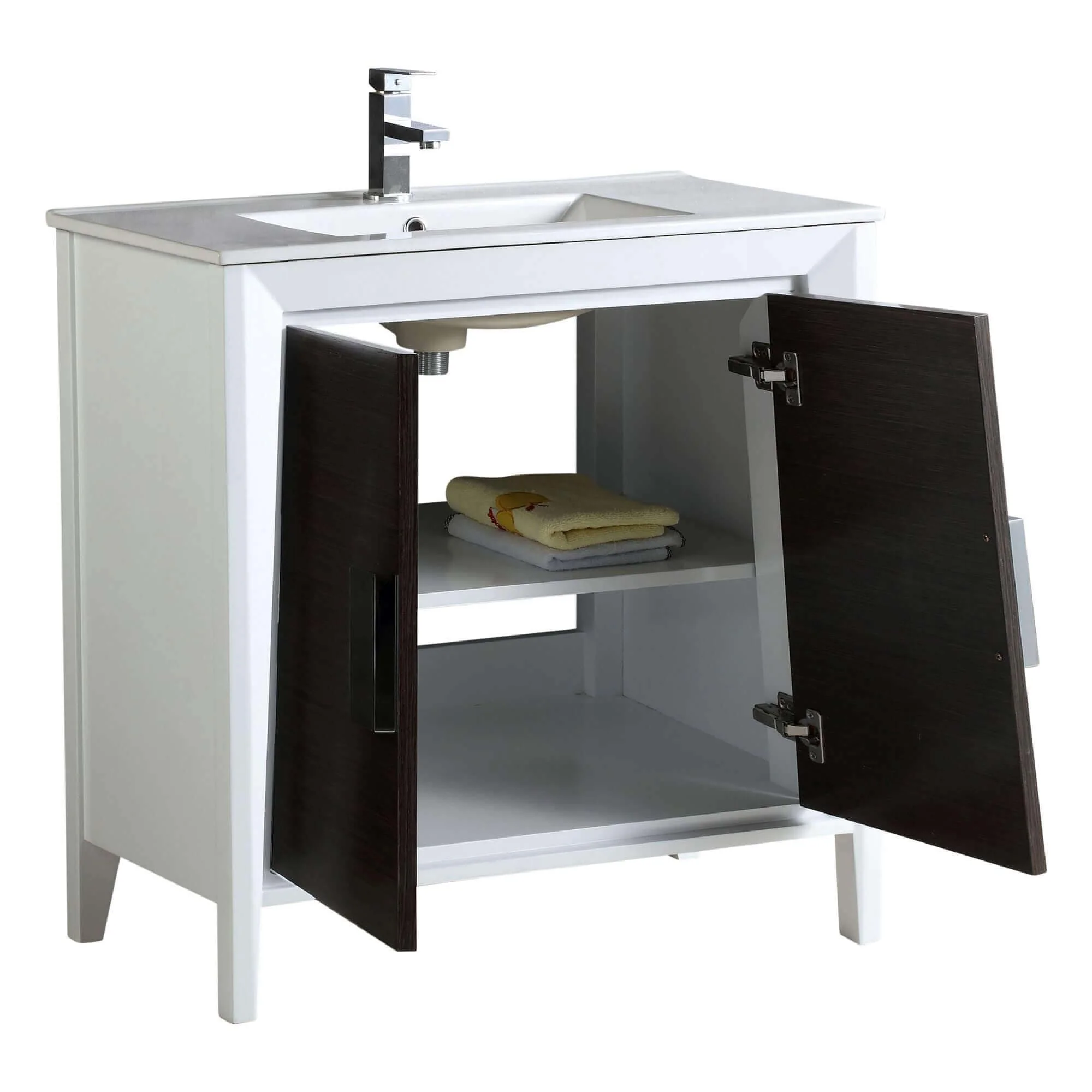 Fine Fixtures Imperial Collection Bathroom Vanity Cabinet Set,