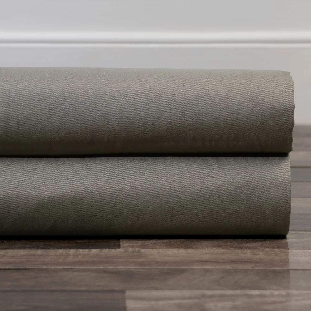 Exclusive Fabrics Solid Cotton Pleated Curtain (1 Panel)