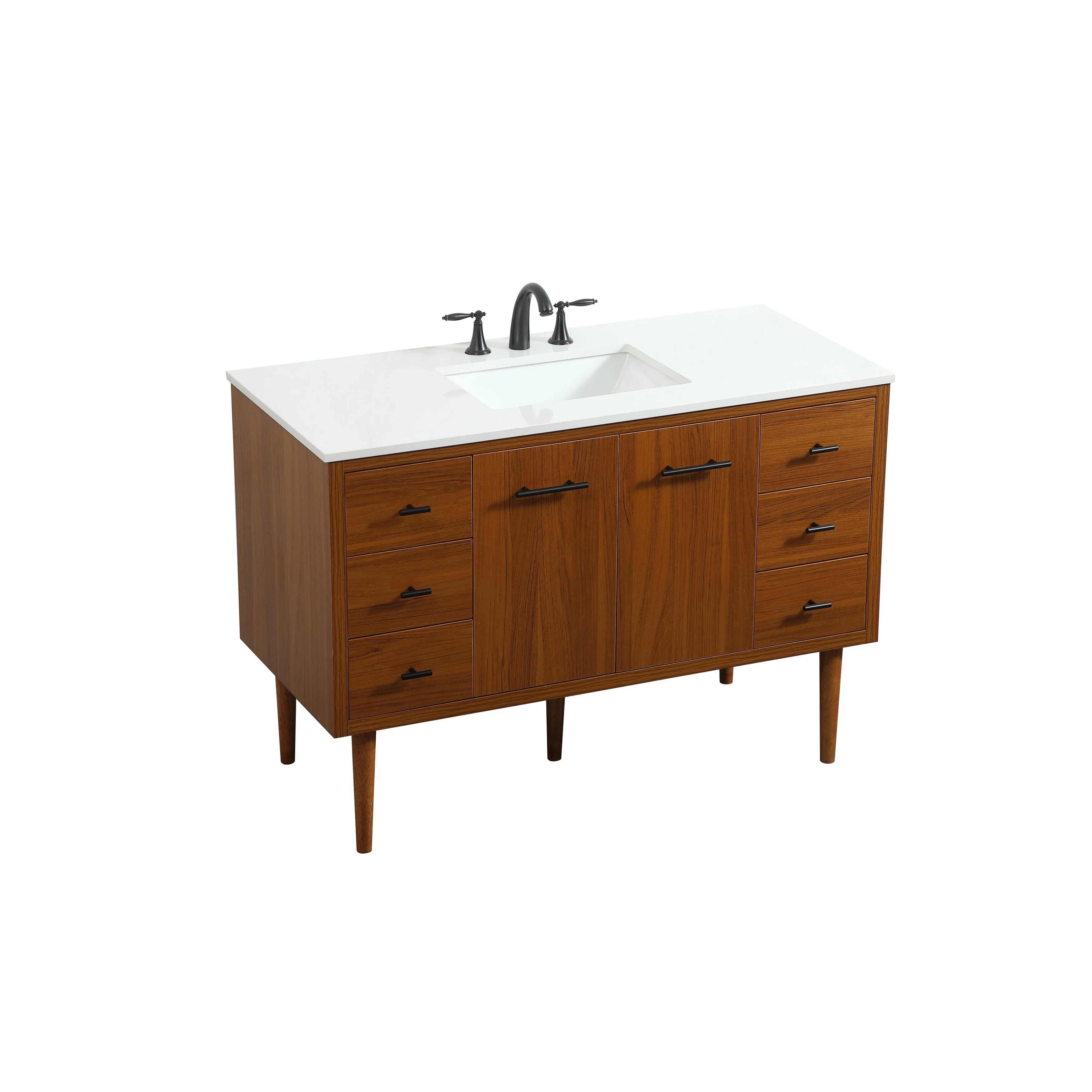 Fern 36 - 48 Inch Single Bathroom Vanity