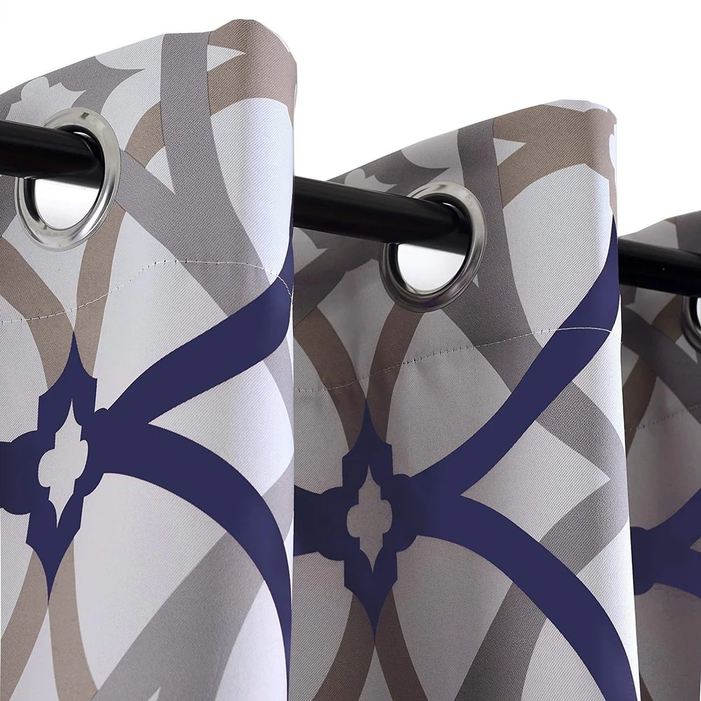 Jarvenpaa Insulated Blackout Grommet Window Curtain Panel Pair
