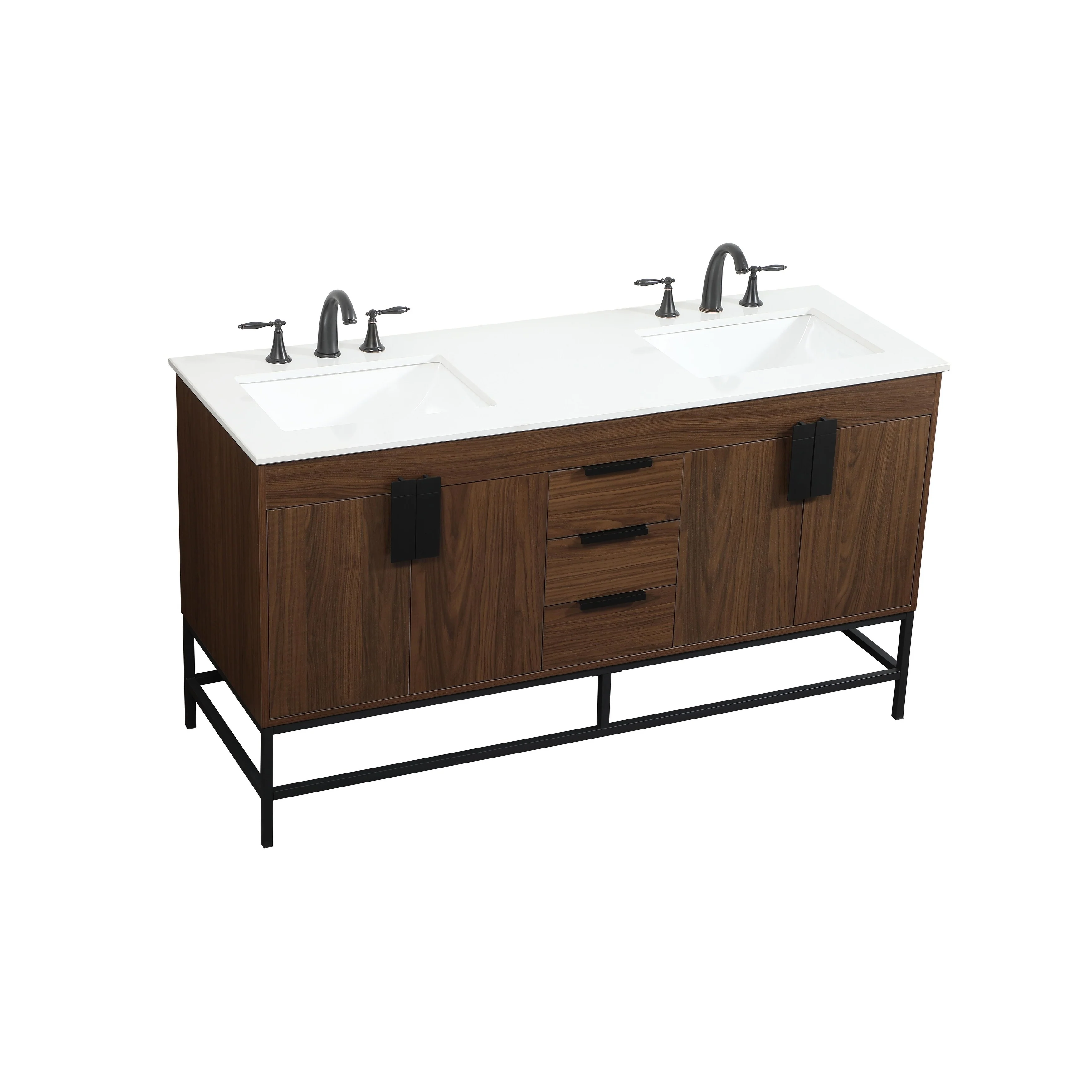 Blossom 60 Inch Double Bathroom Vanity