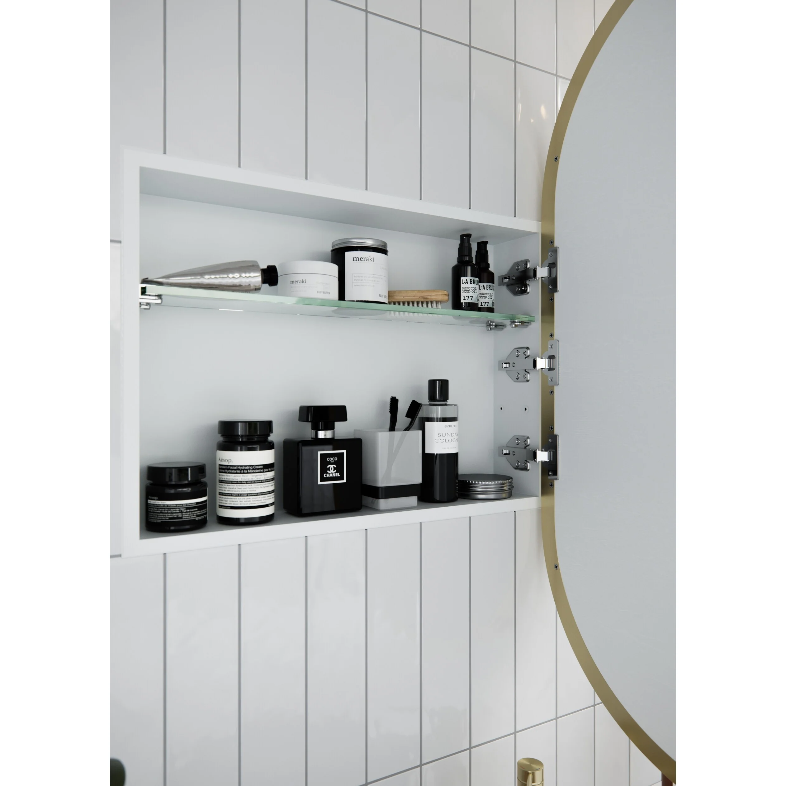 Stainless Steel Pill Medicine Cabinet