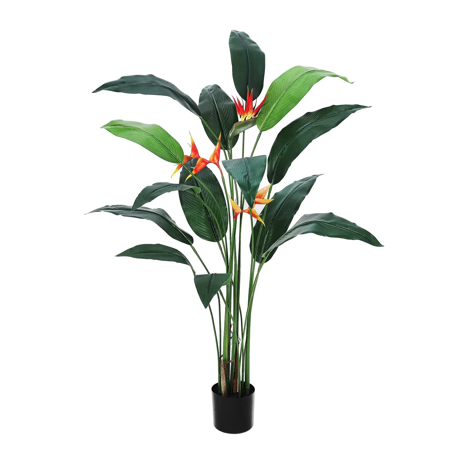 1/2 packArtificial Bird of Paradise Plant 6/7FT(72in) Fake Palm Tree