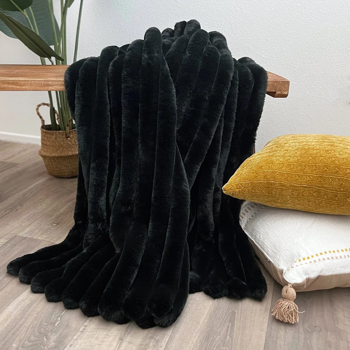 The Mood Channel FauxFur Throw