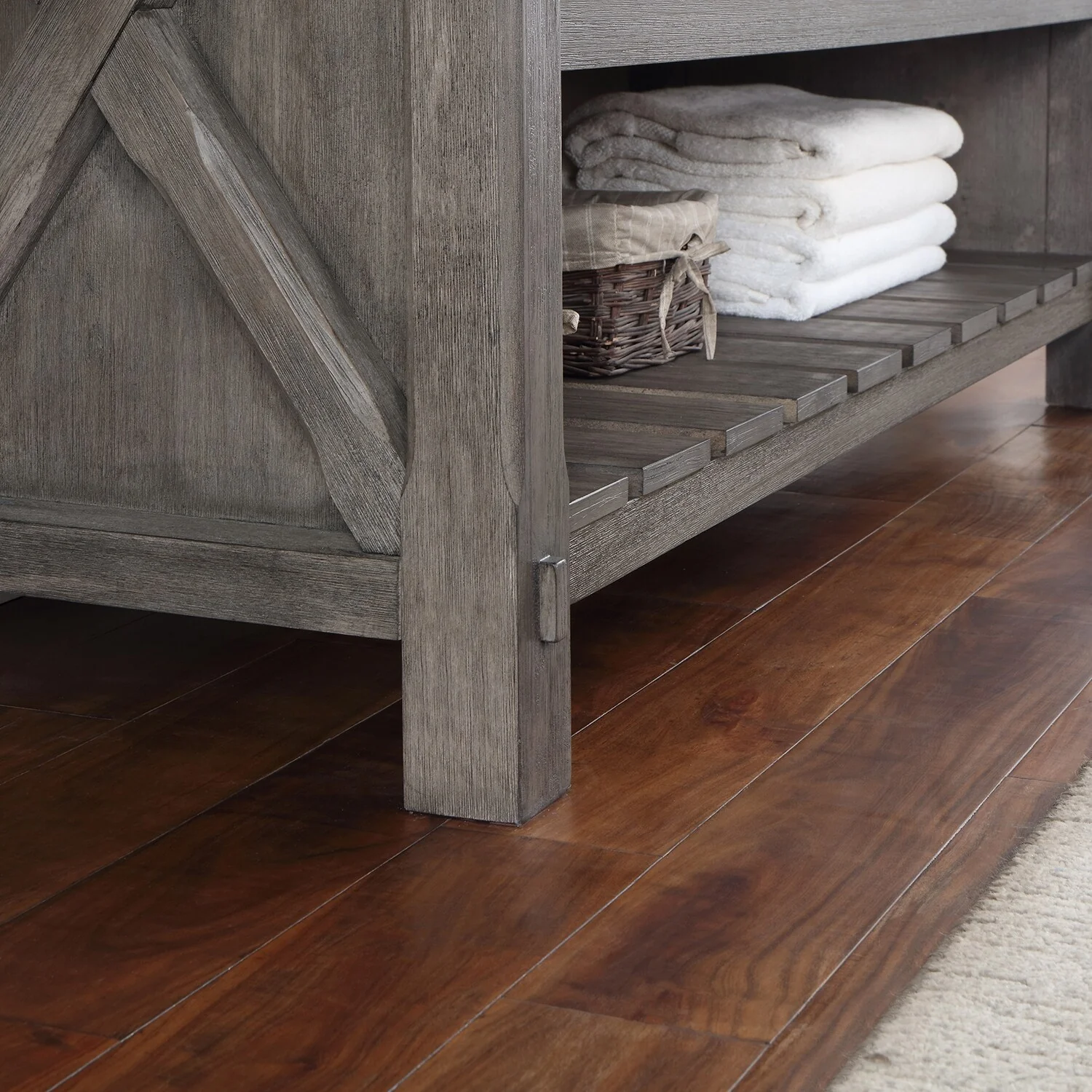 Villareal Bath Vanity with Composite Stone Top without Mirror