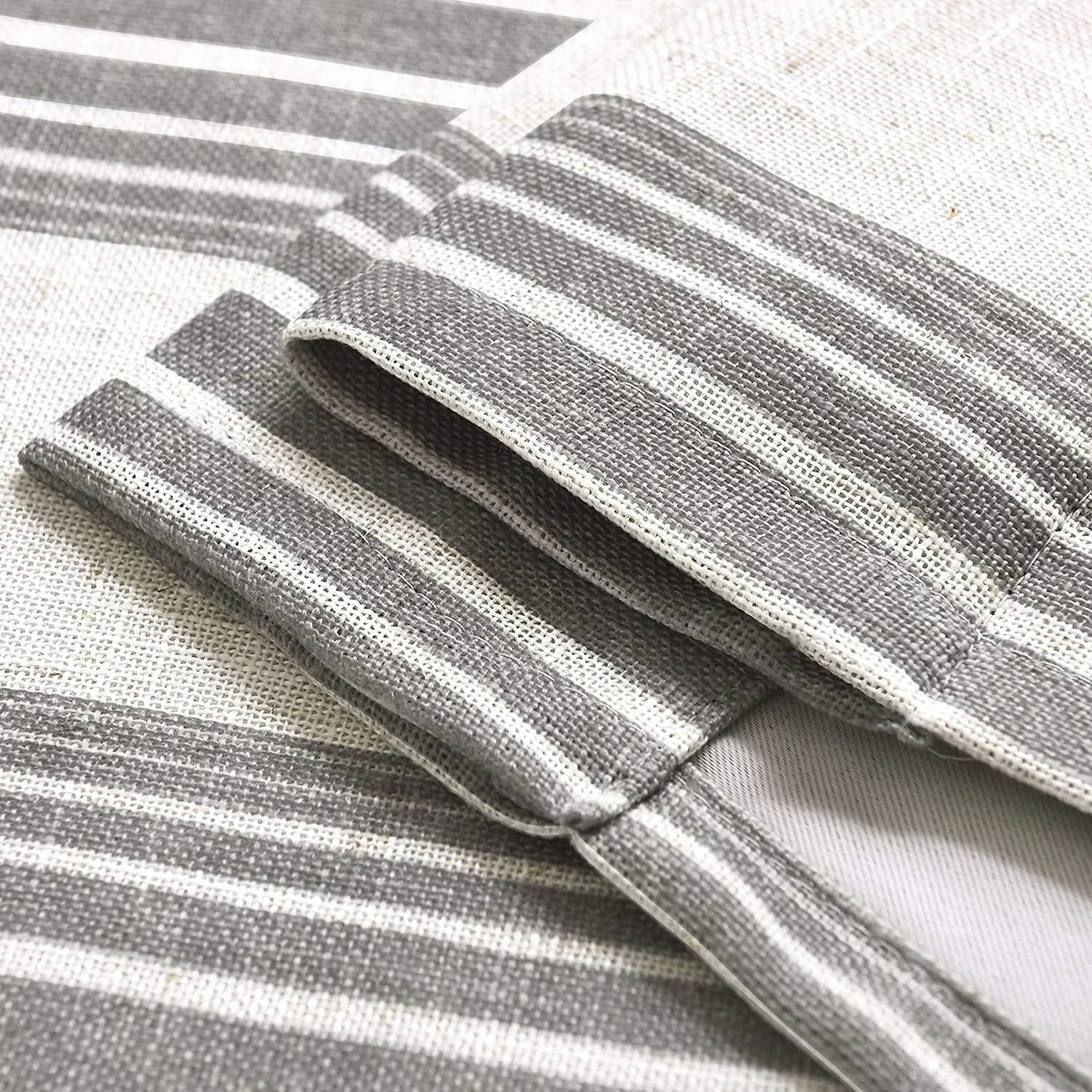 DriftAway Chris Vertical Striped Pattern Blackout Room Darkening Tie Up