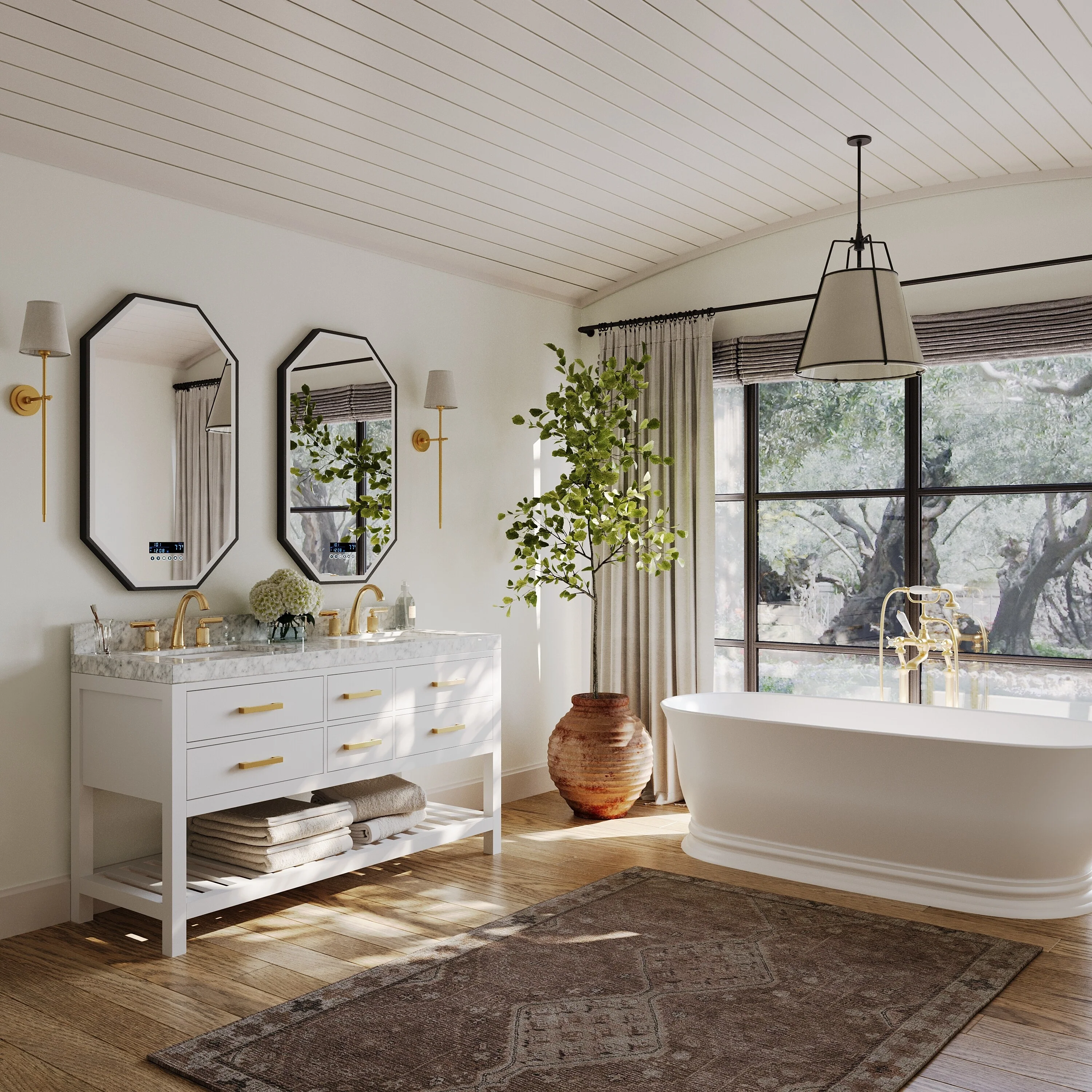 Ancerre Designs Elizabeth Bathroom Vanity Set