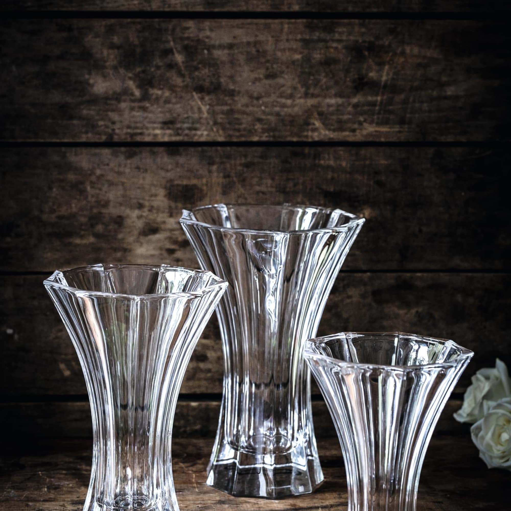 Nachtmann Saphir Crystal Vase