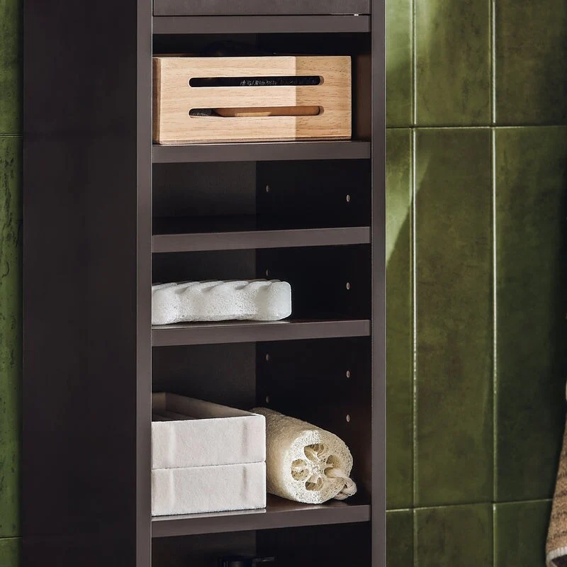 SoBuy BZR34-W, Bathroom Tall Cabinet Cupboard Storage Cabinet