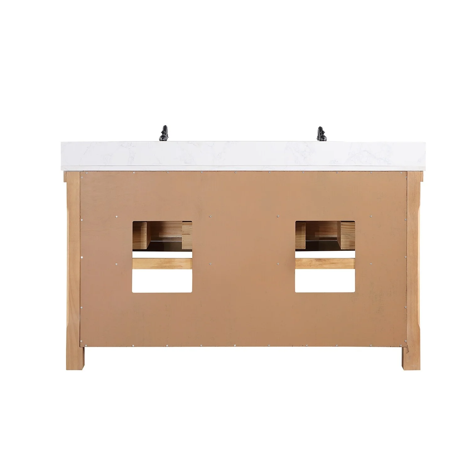 Villareal Bath Vanity with Composite Stone Top without Mirror