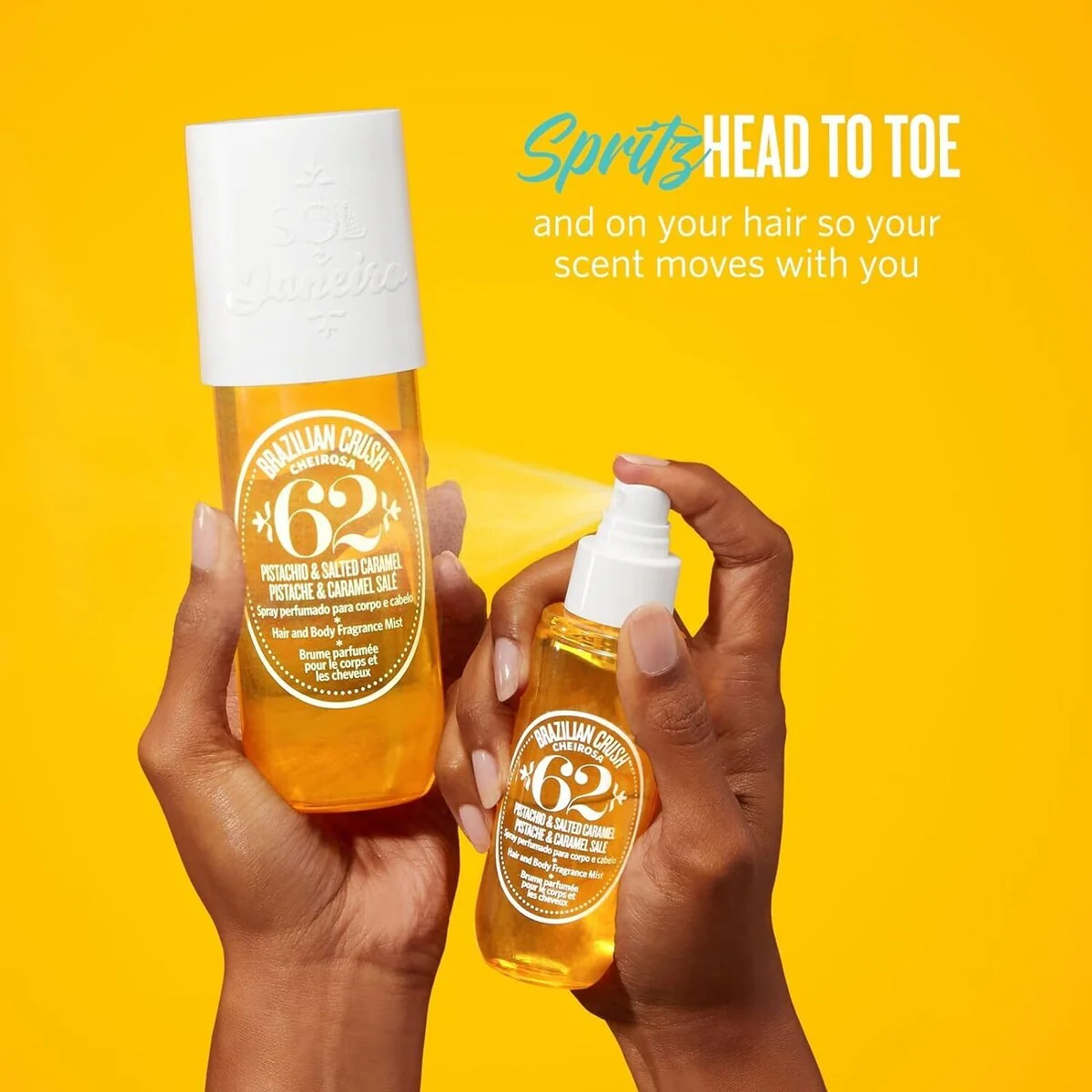 Brazilian Crush Cheirosa 62 Perfume Mist 3 Fl Oz 90 Ml