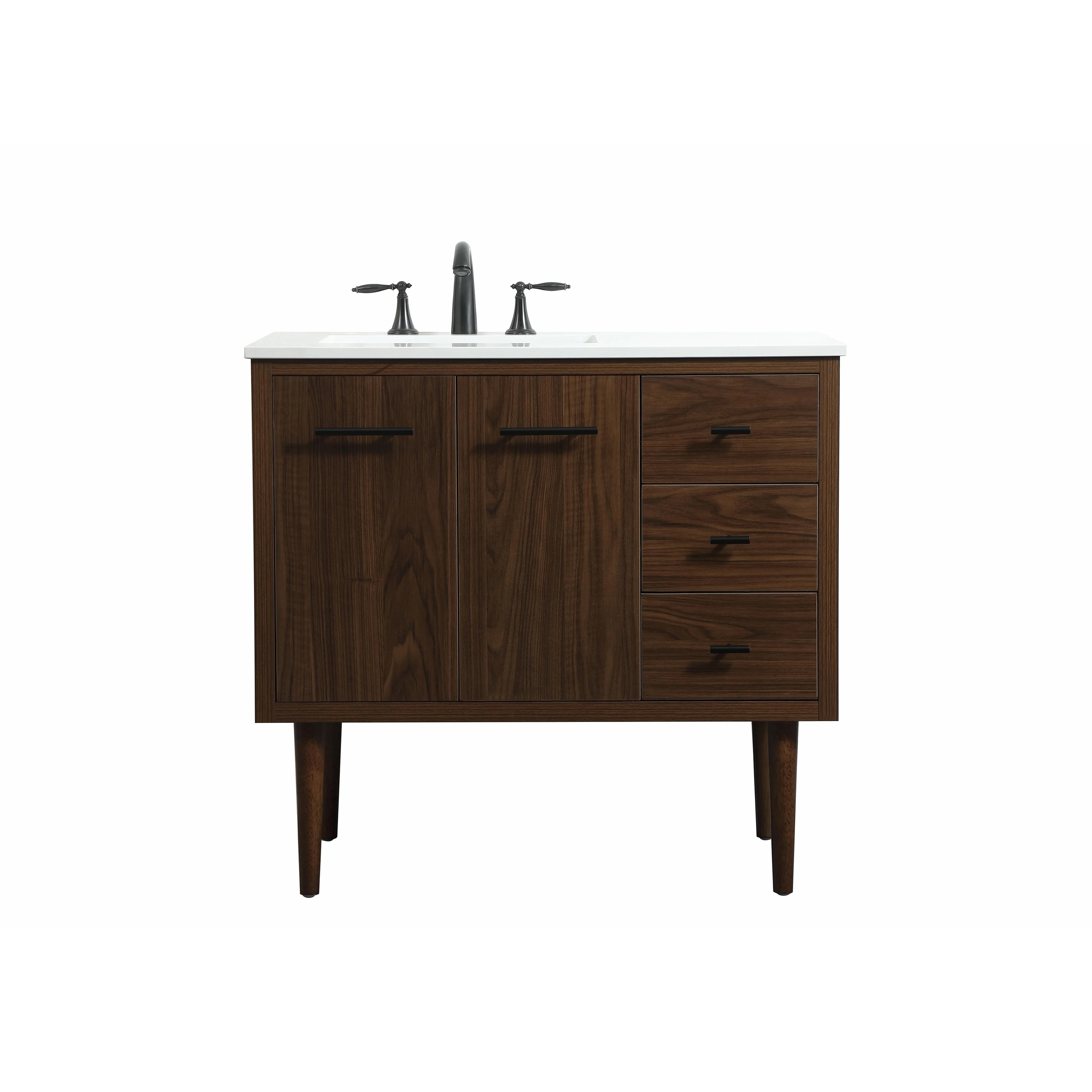 Fern 36 - 48 Inch Single Bathroom Vanity