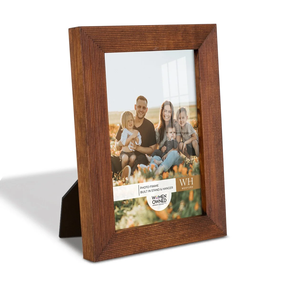 Traditional Walnut Tone Picture Frame