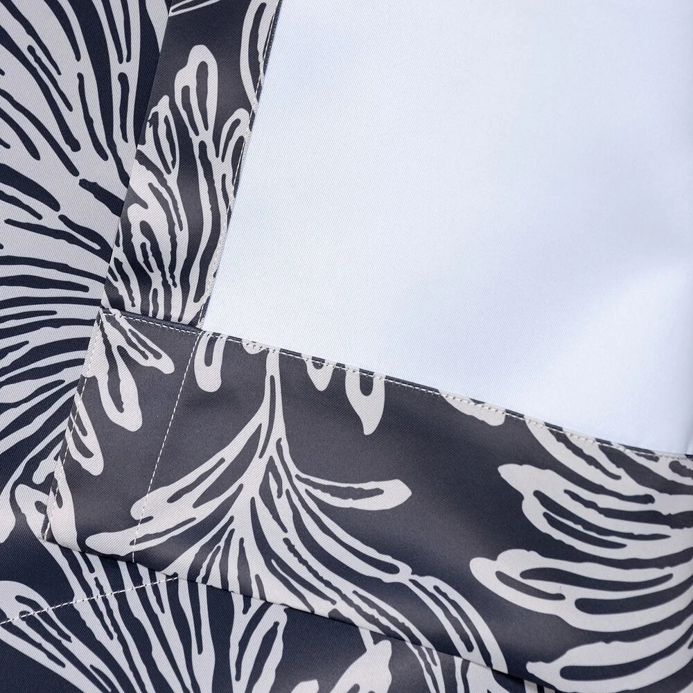 Exclusive Fabrics Palm Room Darkening Curtain Panel Pair