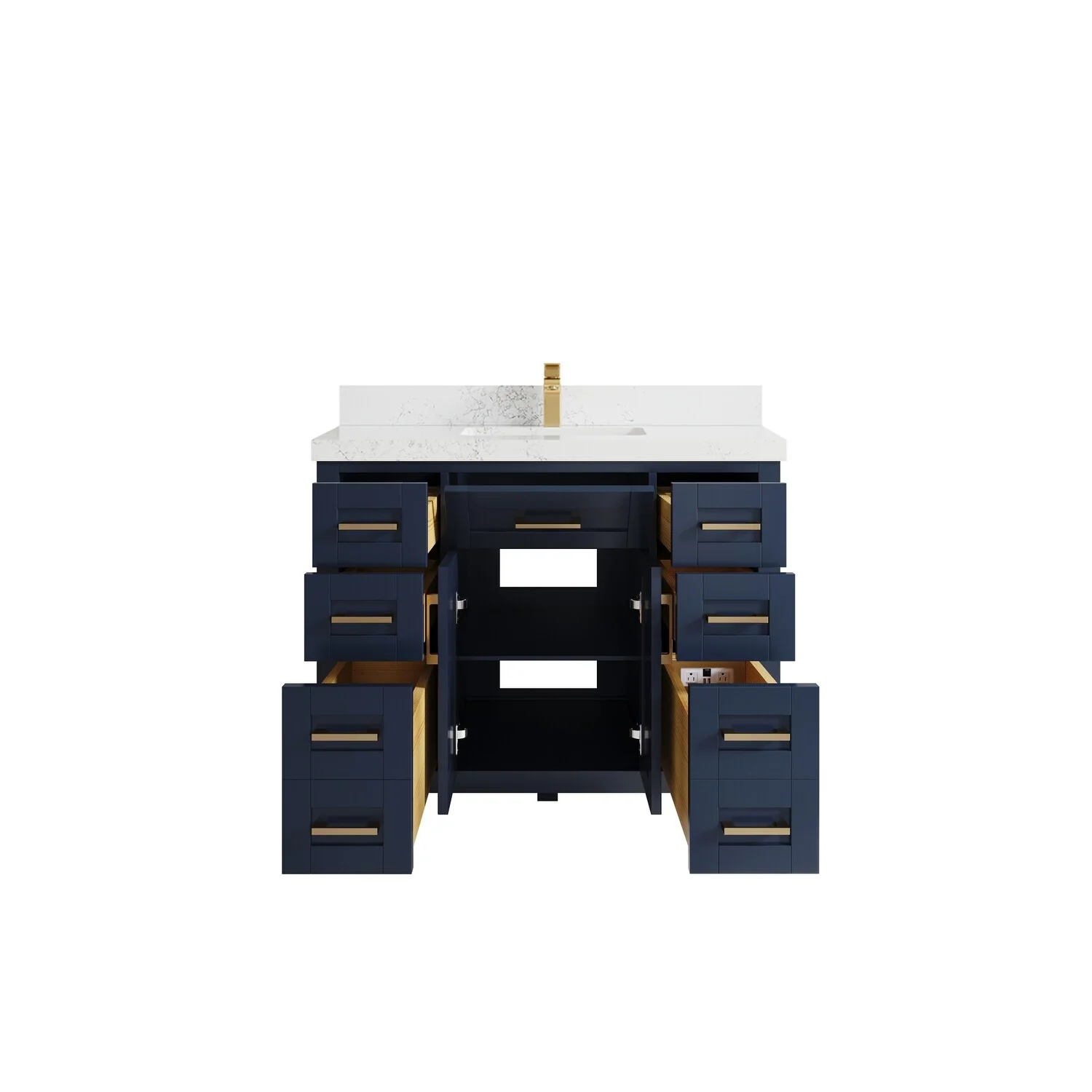 Willow Collections 42 in. W x 22 in. D Cambridge Single Sink Bathroom Vanity with Countertop