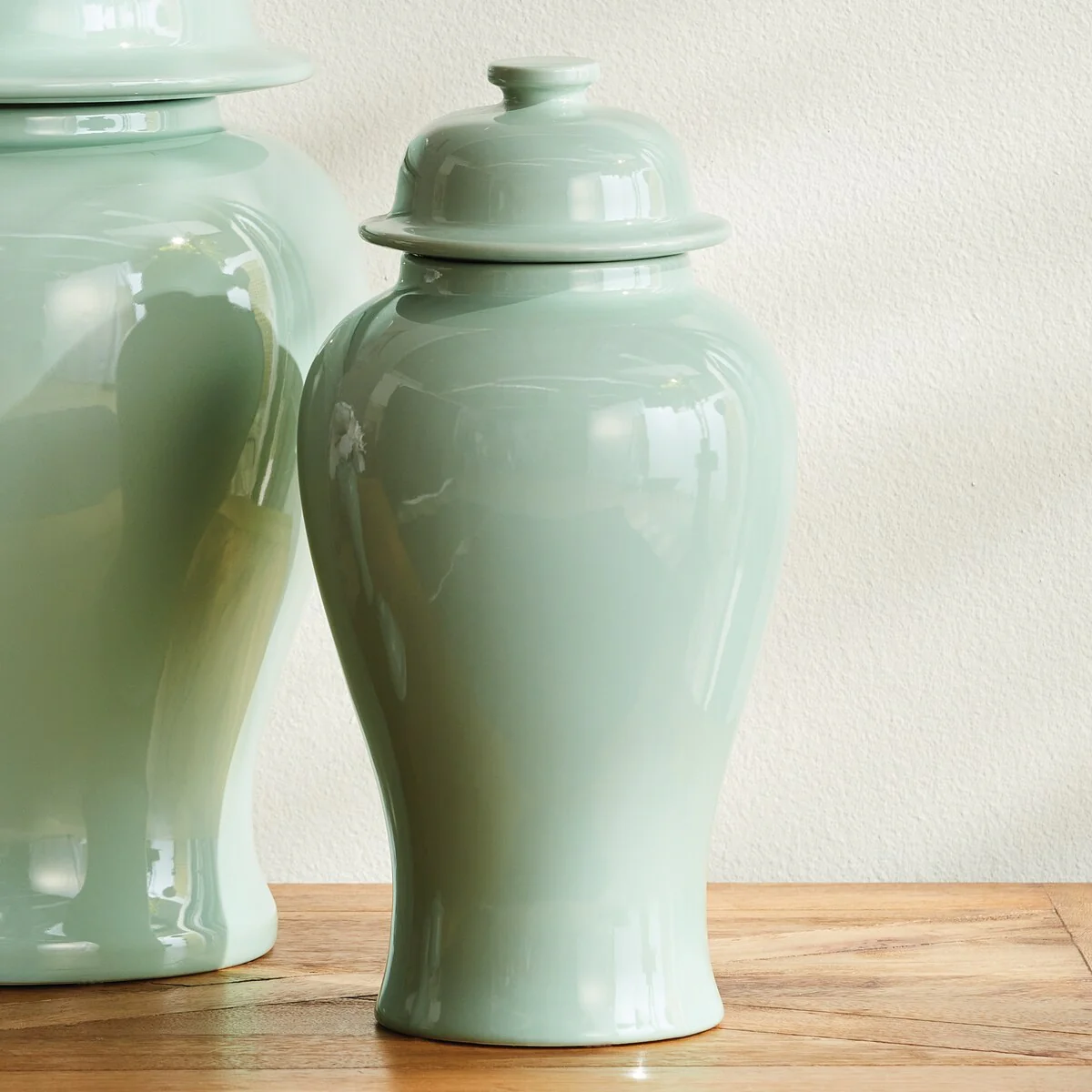 Koa Lidded Ginger Jar