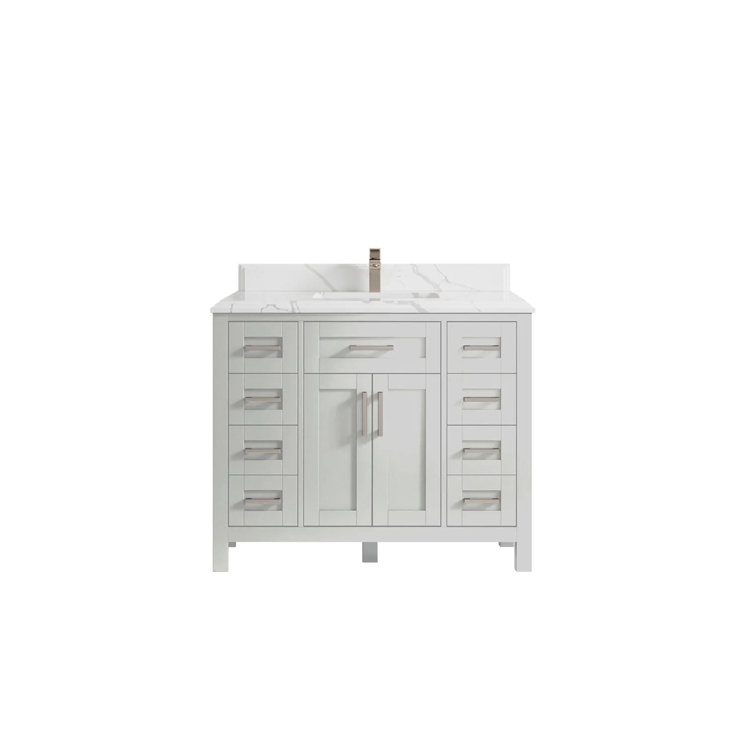 Willow Collections 42 in. W x 22 in. D Cambridge Single Sink Bathroom Vanity with Countertop