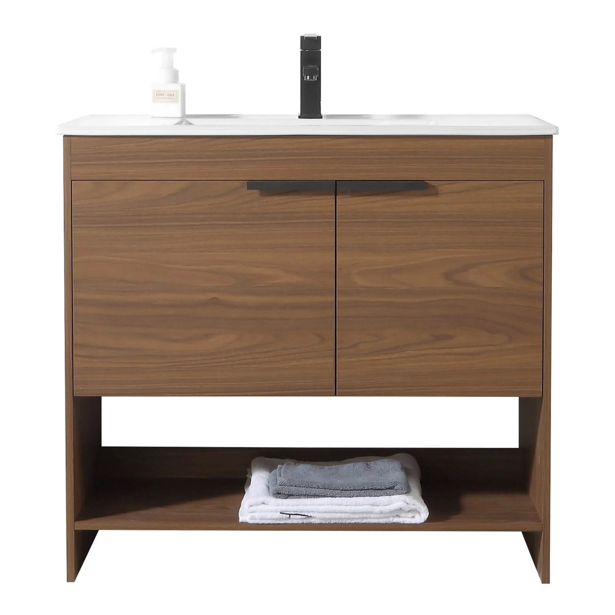 Fine Fixtures Phoenix Bathroom Vanity with Sink - Full Assembly Required