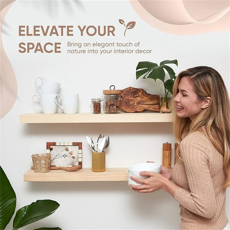 Farmhouse Floating Shelves - 6.5