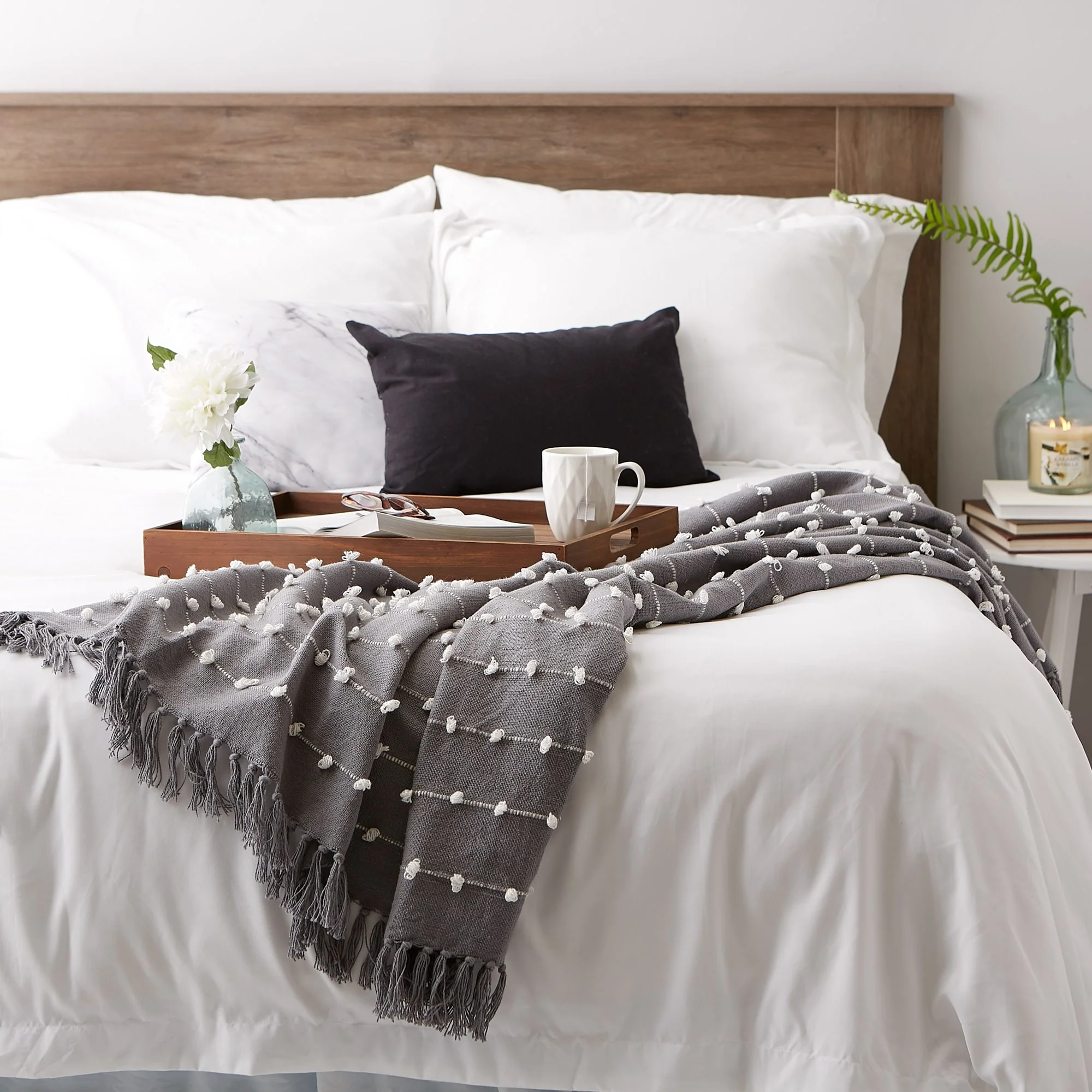 DII Woven Loop Throw