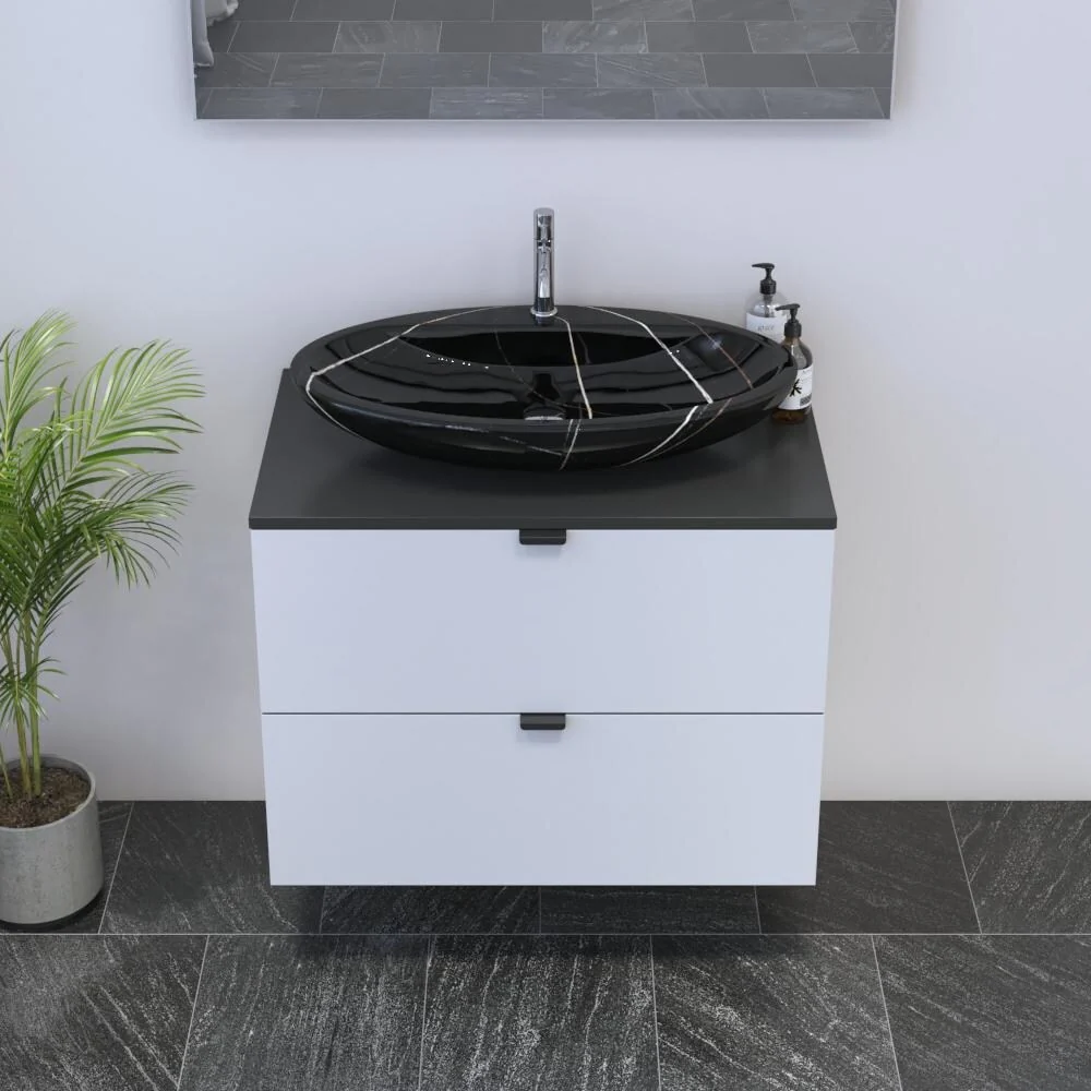 Ines 2S 80 Floating Bathroom Vanity (32